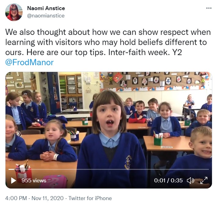 frodsham manor house school video 2020