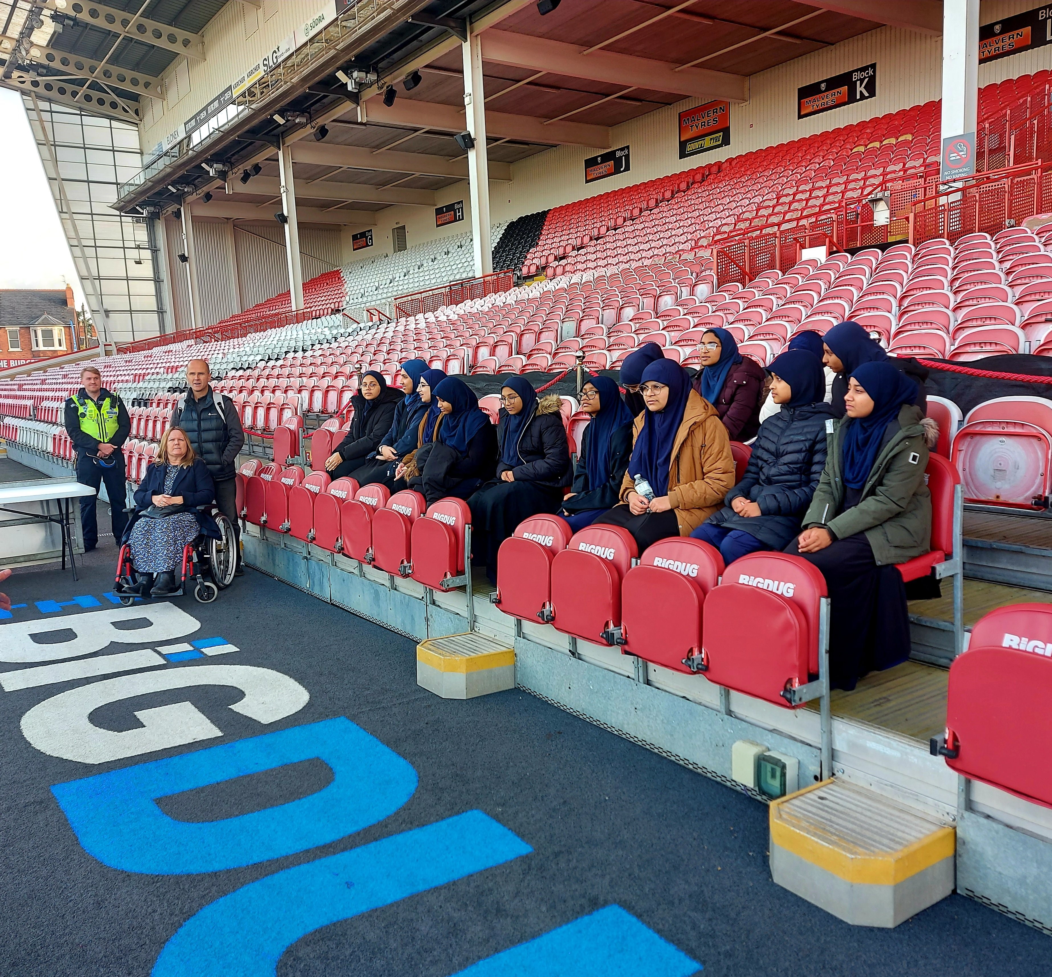 Gloucester Rugby Foundation Inter Faith Week session, 2022