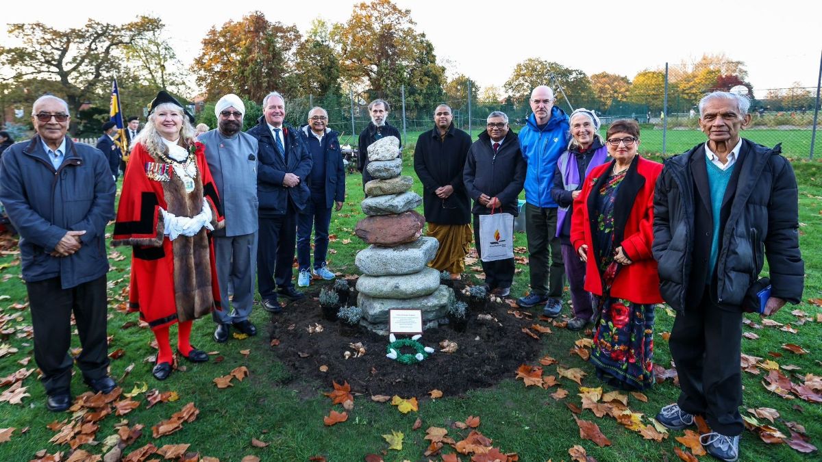 Harrow Interfaith and OneJain tree planting, 2022