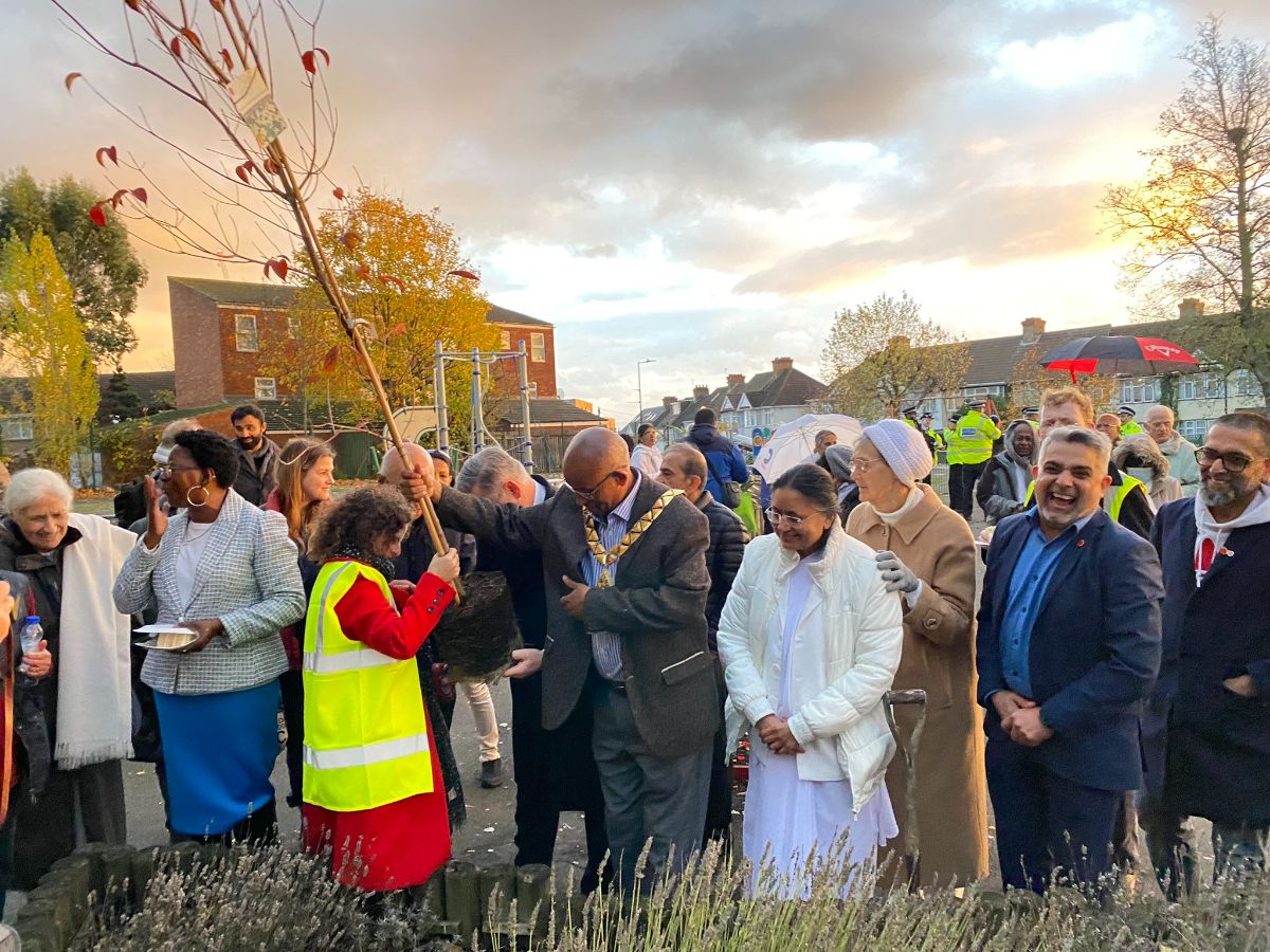 Brent Multi Faith Forum Walk and Tree Planting, Saqlain Choudry, 2022