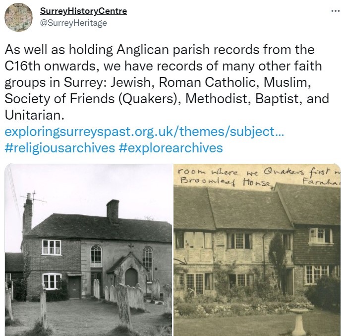 surrey archive tweet 2018